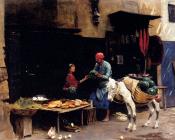 The Watermelon Seller - 拉斐尔·冯·安布罗斯